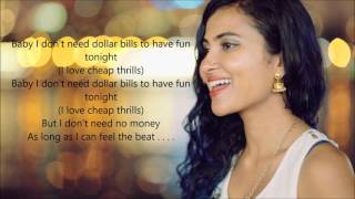 Cheap Thrills by Vidya Vox with Lyrics