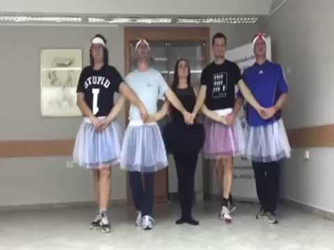 Štirje labodi in črna račka