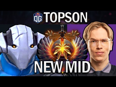 OG.TOPSON SVEN WITH NEW MID - DOTA 2 7.31B PRO GAMEPLAY