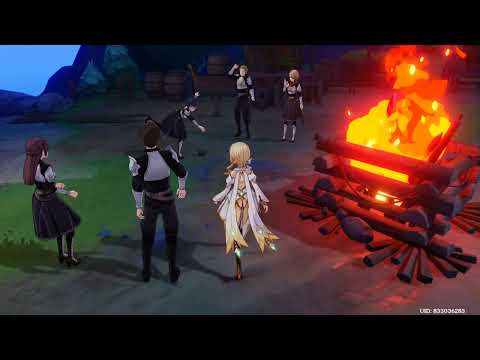 Full Mondstadt German Song Scene | Genshin Impact