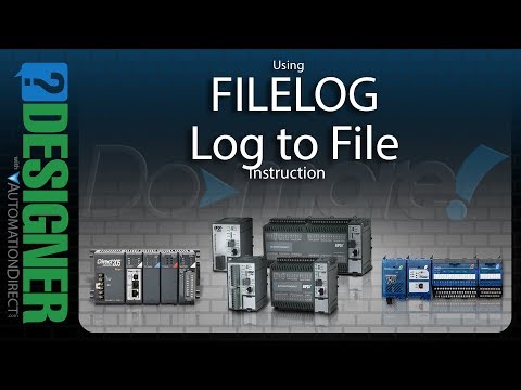 BRX Do-more Designer Using the FILELOG Instruction from AutomationDirect