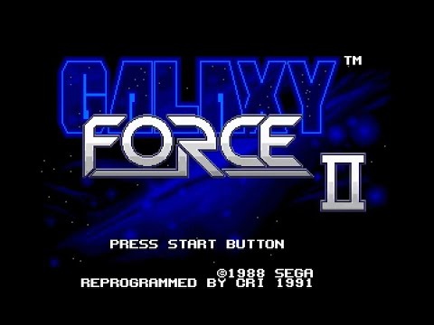 Galaxy Force II Megadrive