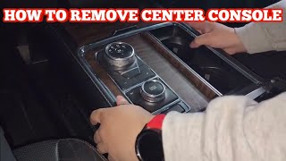 HOW TO REMOVE THE CENTER CONSOLE ON THE F150 AND ON EXPEDITION
