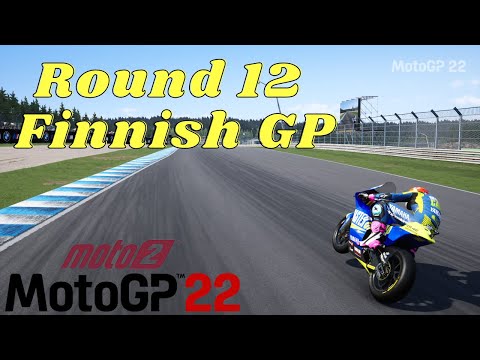 MotoGP 22 PS5 Gameplay | Career Mode Walkthrough Part 33, Moto2 Round 12 Finnish GP
