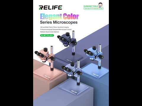 Kính hiển vi 3 mắt RELIFE RL-M7T Pro-B11
