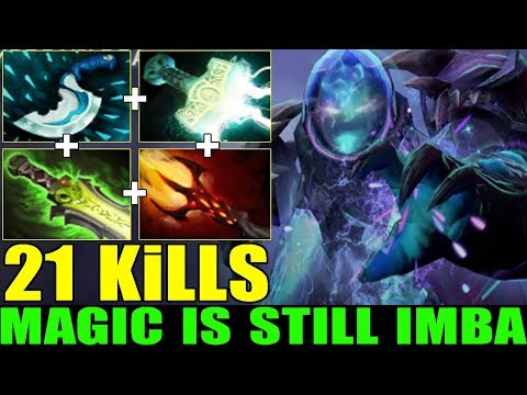 Over Power [Arc Warden] Magic Is Back Insane Damage Dagon EB 21KiLLs (HighLights Dota2 7.24)