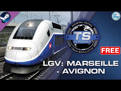 🔥 Train Simulator: LGV: Marseille - Avignon Route Add-On FREE NOW