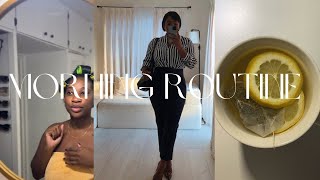 A Realistic Corporate Girlie Morning Routine ☕️✨Officially Michele vlogs