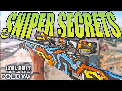 9 Sniper SECRETS in Black Ops Cold War (HUGE Tips) How to do Better Cold War Sniping & Quickscoping