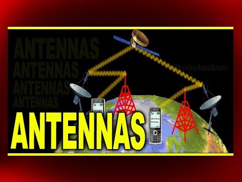 What are Antennas? How it works? | Communucation Systems |Physics4students