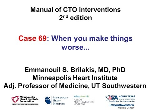 Case 69: Manual of CTO Interventions - When you make things worse...