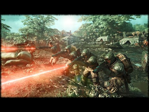 Space Marine 2 - Imperial Guard VS Tyranids - NPC Wars