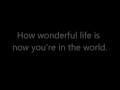 Your Song - Ellie Goulding (lyrics on screen)