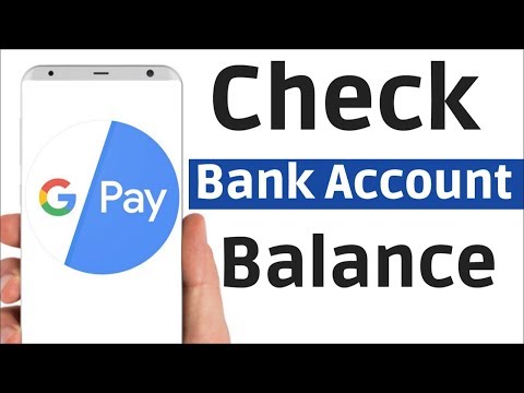 GPay - Check Bank Account balance (Google pay)