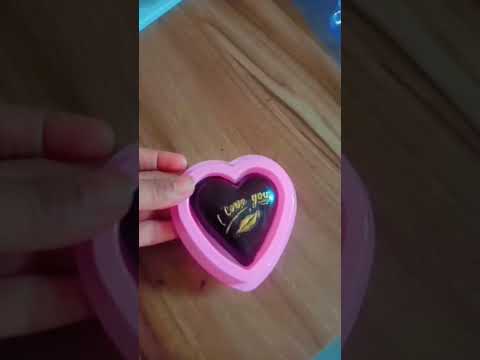 Mini heart shape chocolate box