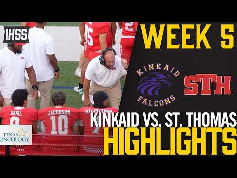 St. Thomas Upsets Top-Ranked Kinkaid 31-28 | Texas Oncology Team of the Week