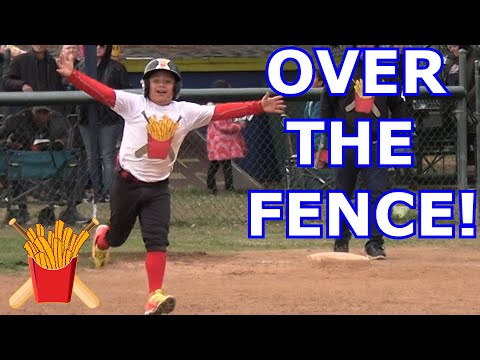 LUMPY'S FIRST HOME RUN OVER THE FENCE! | Team Rally Fries (9U Spring Season) #11