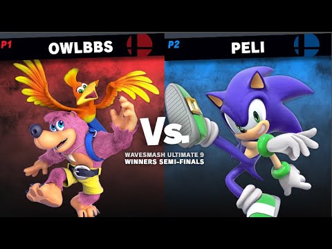 Wavesmash Ultimate 9, Singles, Winners Semi Finals, OwlBBs vs Peli