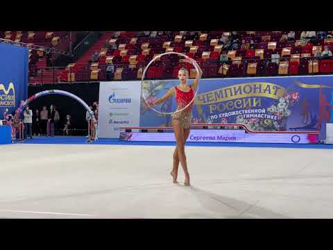 Maria Sergeeva -  Hoop Russian Championship 2021 TAA 22.75