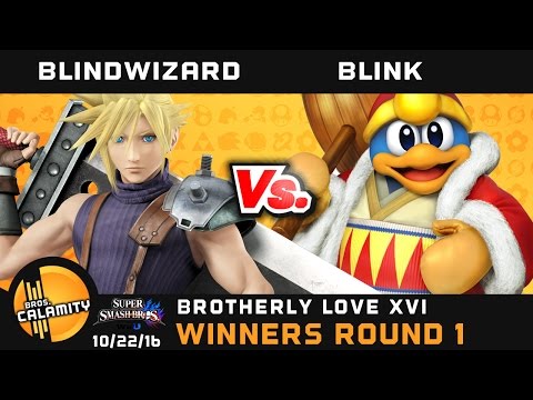 BL XVI | Blink (DDD) vs TVK | BlindWizard (Cloud) - Winners Round 1 - Smash Wii U - Singles