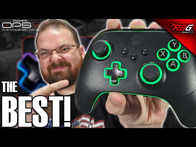 Vídeo relacionado con PowerA OPS v3 Pro Wireless Controller for PC and Cloud Gaming with Lumectra