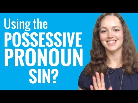 Ask a Norwegian Teacher - When do I use the possessive pronoun sin?