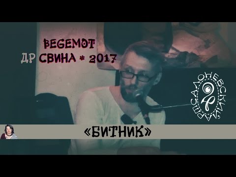 BEGEMOT - 1 - Битник (ДР Свина, Арт-салон Невский-24, 23.03.2017)