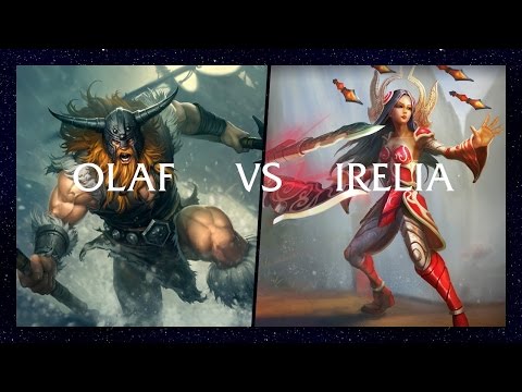 CHILLIN7 as Olaf vs Irelia S5 Diamond Ranked #140