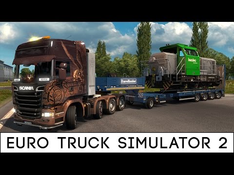 Euro Truck Simulator 2 | Heavy Cargo DLC | Saldus [LV] → Uppsala [SE]
