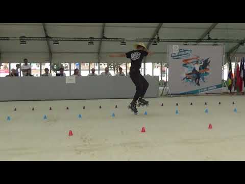 WFSC 2018   ARNHEM   Classic Slalom Senior Men Finals   3 place Guslandi Lorenzo