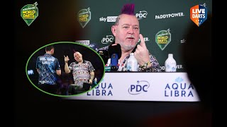 Peter Wright Reveals His Words For Luke Humphries After Shock Triumph