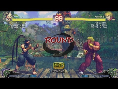 Okkun (Ibuki) vs non0tan (Ken) - AE 2012 Match *1080p*