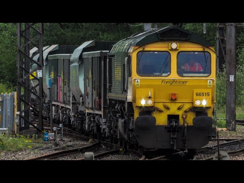 Freightliner 66515 Crewe Basford Hall - Guide Bridge Yard + A Bonus 68022 @ Guide Bridge 12/5/22