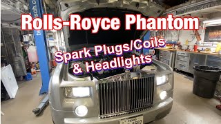 Rolls-Royce Phantom Spark Plugs, Coils, Headlights Repairs and Service