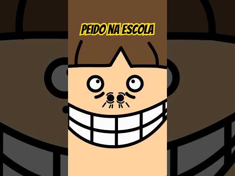 Peido na quinta série é um evento 🤣 #desenhoanimado #humor #peido #animação #animacao2d #cartoon