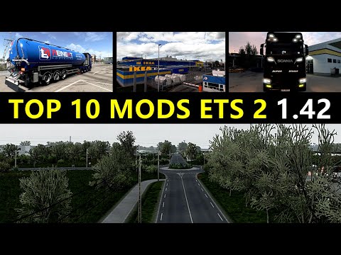 Best Mods For ETS 2 1.42 | my top 10 mods For October