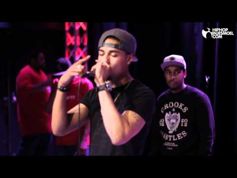 Hoogtempo live tijdens Helderheid HiphopNight in 't Klooster