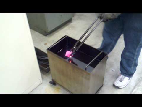 oil quench heat treating 4140