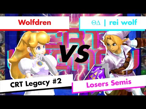 Wolfdren (Peach) vs rei wolf (Link) | Losers Semis | CRT Legacy #2