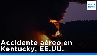 VÍDEO: Al menos 7 muertos y 11 heridos en el accidente aéreo y la explosión de un avión en EE.UU.