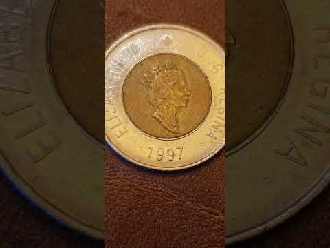 1997 🇨🇦 Toonie (Low Mintage) 16,942,000 Minted.