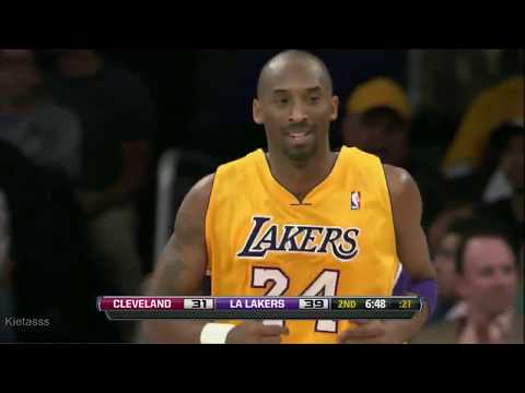 Kobe Bryant 42 points 3rd straight 40+ game vs Cavaliers full highlights 2012 01 13