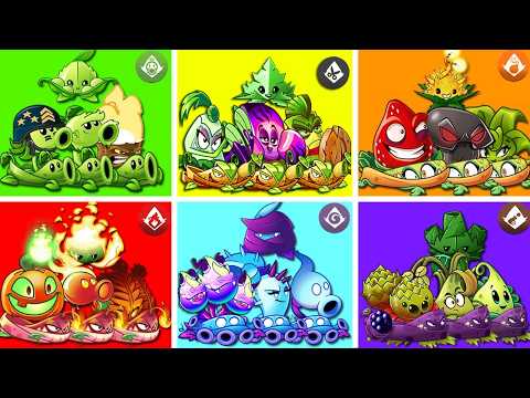 Tournament 8 Team 3 Plants & Vine & Mint - Who Will Win? - Pvz 2 Team Plant Battlez
