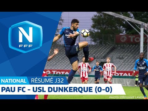 J32 : Pau FC - USL Dunkerque (0-0), le résumé I National FFF 2018