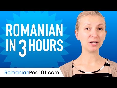 Learn Romanian in 3 Hours - ALL the Romanian Basics You Need