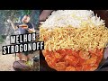 O MELHOR ESTROGONOFE QUE JÁ COMI