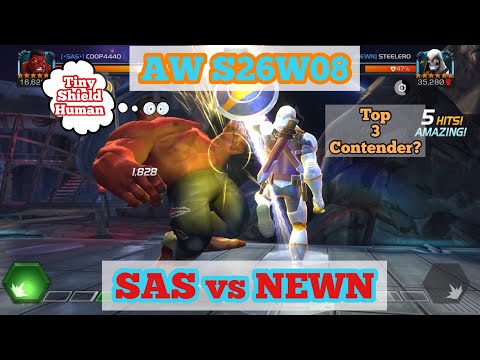 Alliance War S26W08 | SAS vs NEWN | Another Tie ?!?