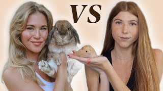RABBITS VS HAMSTERS featuring @VictoriaRaechel!!!