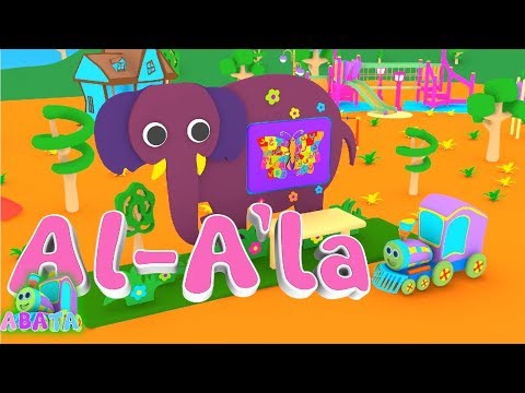 Murottal Juz Amma AL A'LA Animation 3D Learning Letters Arabic Alphabet by Abata