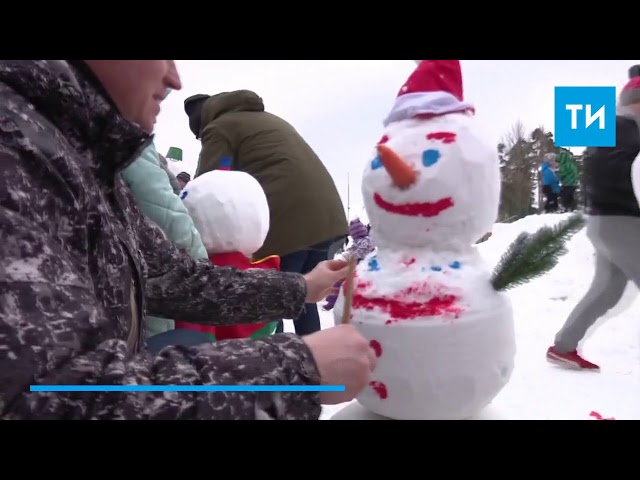 Фестиваль снеговиков в Казани